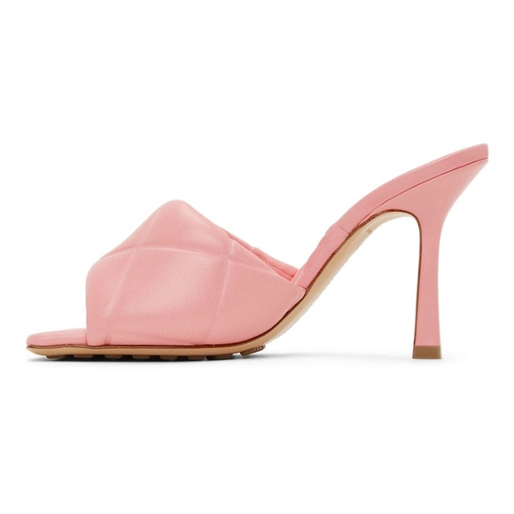 Bottega Veneta Pink Lido Sandals - Picture 4 of 6